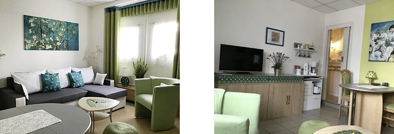 Eine gemütliche und feine Ferienwohnung in Torgelow, bei Familie Fohrenkamm, mit 2-Bettzimmer.