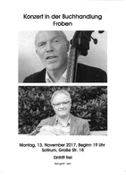 Konzert bei Froben: Thomas Brendgens-Mönkemeyer und Sigi Busch