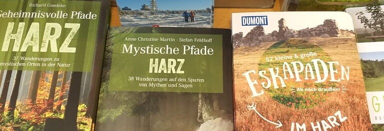 ...warum nicht den Harz oder Elm erforschen...wir haben die Bücher und Karten dazu!