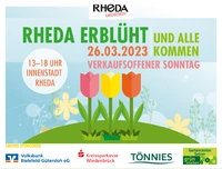 Rheda erblüht - verkaufsoffener Sonntag