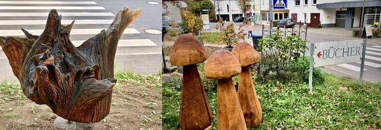 Holzpilze und andere Unikate...

Herzlich Willkommen!

Ihre Bücherfrauen