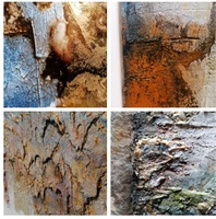 Ausstellung MARITA WENIG - STRUKTUR TRIFFT FLÄCHE
