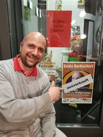 Emlin Borkschert liest aus "Rabenvatersorgen"