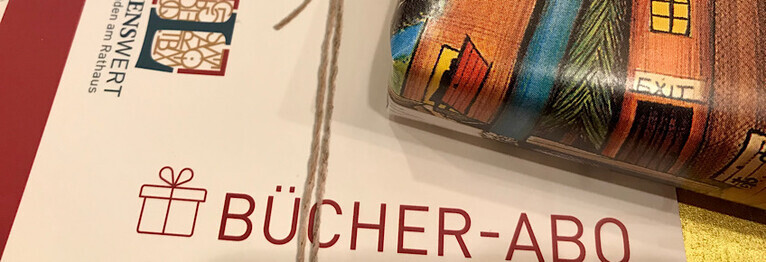 Gutechein für das Bücher-Abo
