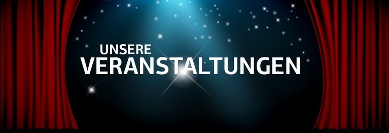 Hier finden Sie unsere aktuellen Herbst-Veranstaltungen. Wir freuen uns auf Ihren Besuch!