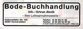 Logo der Buchhandlung Bode-Buchhandlung