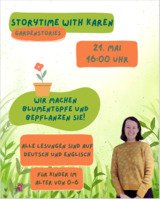 Garden Storytime and Craft with Karen (0-6)