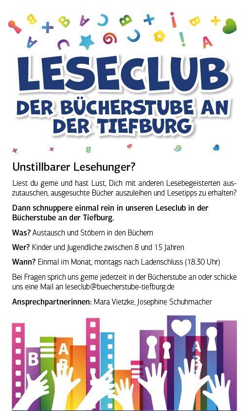 Leseclub für Kinder und Jugendliche