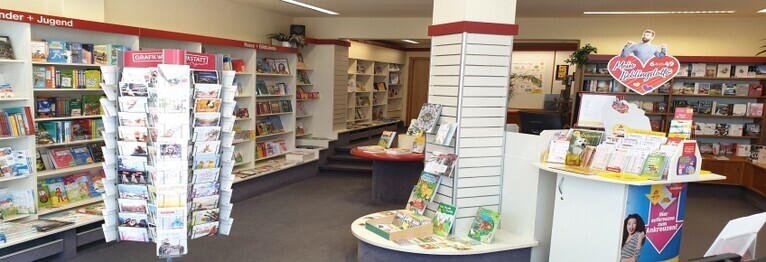 Innenansicht der Buchhandlung