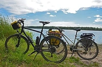 Literarische gemütliche Radtour im Waldpark