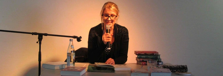Franziska Wilhelm im Literaturhaus