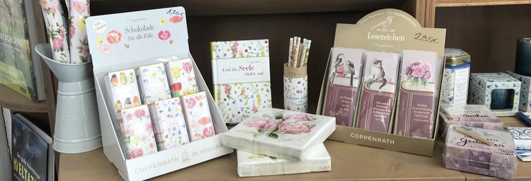 Allerlei Geschenke rund ums Buch