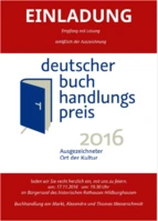 Empfang anlässlich unserer Auszeichnung mit dem deutschen Buchhandlungspreis