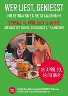 "Wer liest geniesst..." in Thalmässing!