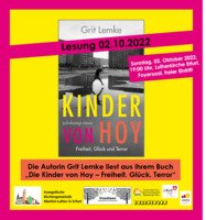 Lesung: Grit Lemke: Kinder von Hoy