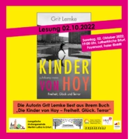 Lesung: Grit Lemke: Kinder von Hoy