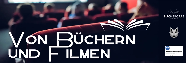 Wer gerne ins Kino geht, Bücher liest und mit anderen diskutiert, ist bei dieser Reihe richtig. Wir präsentieren im Oberland Kinocenter in Hausham aktuelle Filme zusammen mit Büchern und einem prominenten Gast. s. "Veranstaltungen"