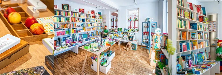 Unsere Buchhandlung im historischen Hundertbalkenhaus finden Sie in der Hauptstraße 17 in Trebur. Hier erwartet Sie eine wohlüberlegte Auswahl an Büchern, die das Lesen schöner machen.
