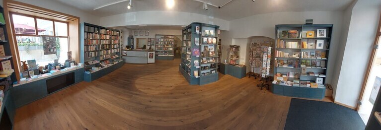 Innenansicht Buchhandlung