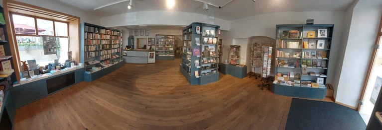 Innenansicht Buchhandlung