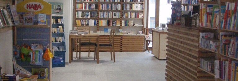 Blick in die Buchhandlung