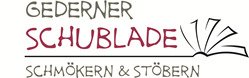 Logo der Buchhandlung Gederner Schublade