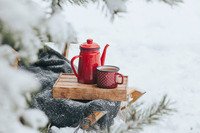 Bücherpicknick im Winter - herzlich willkommen beim ersten Picknick im neuen Jahr!