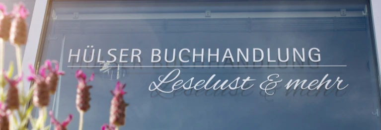 Logo Schaufenster Hülser Buchhandlung
