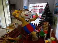 Nikolaus mit Bobo Siebenschläfer