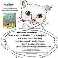 "Pizzakatze" - Workshop für Grundschulkinder mit Will Gmehling und Antje Damm